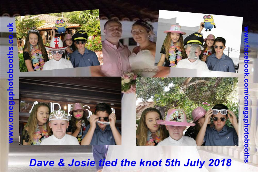 Josie & Dave's wedding  | View more photos from the event at gallery.omegaphotobooths.co.uk/u/Omega-Photobooths/Josie-Daves-wedding
